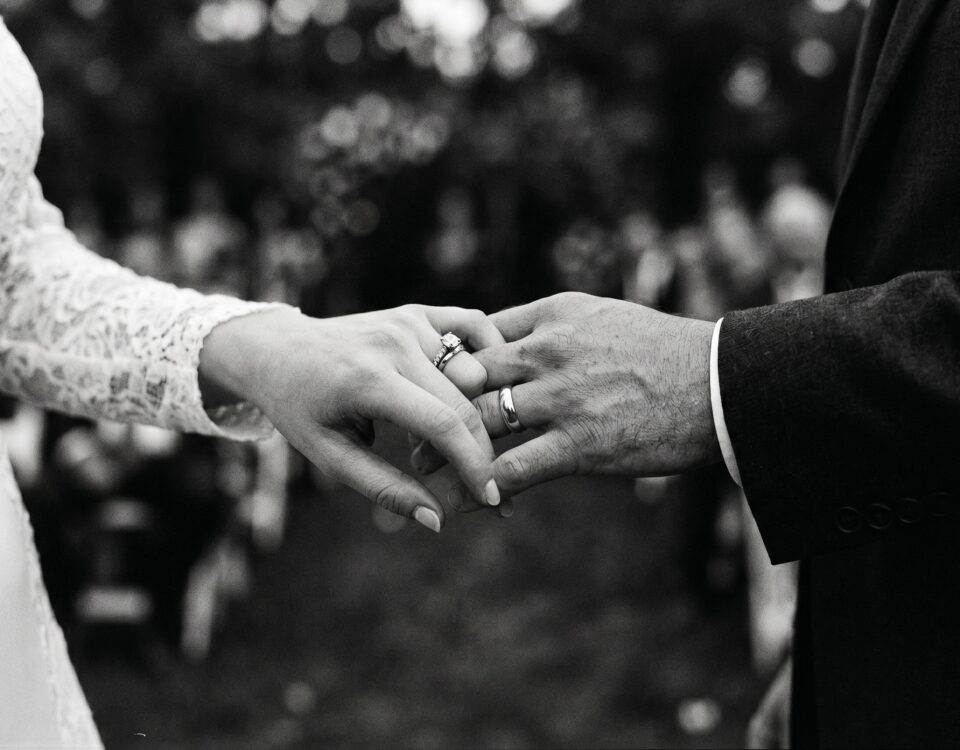 lignes de mariage main